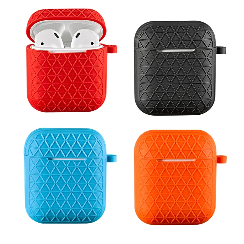 Силиконовый чехол для Airpods новинка 2019 мультяшный беспроводной Чехол Earpods