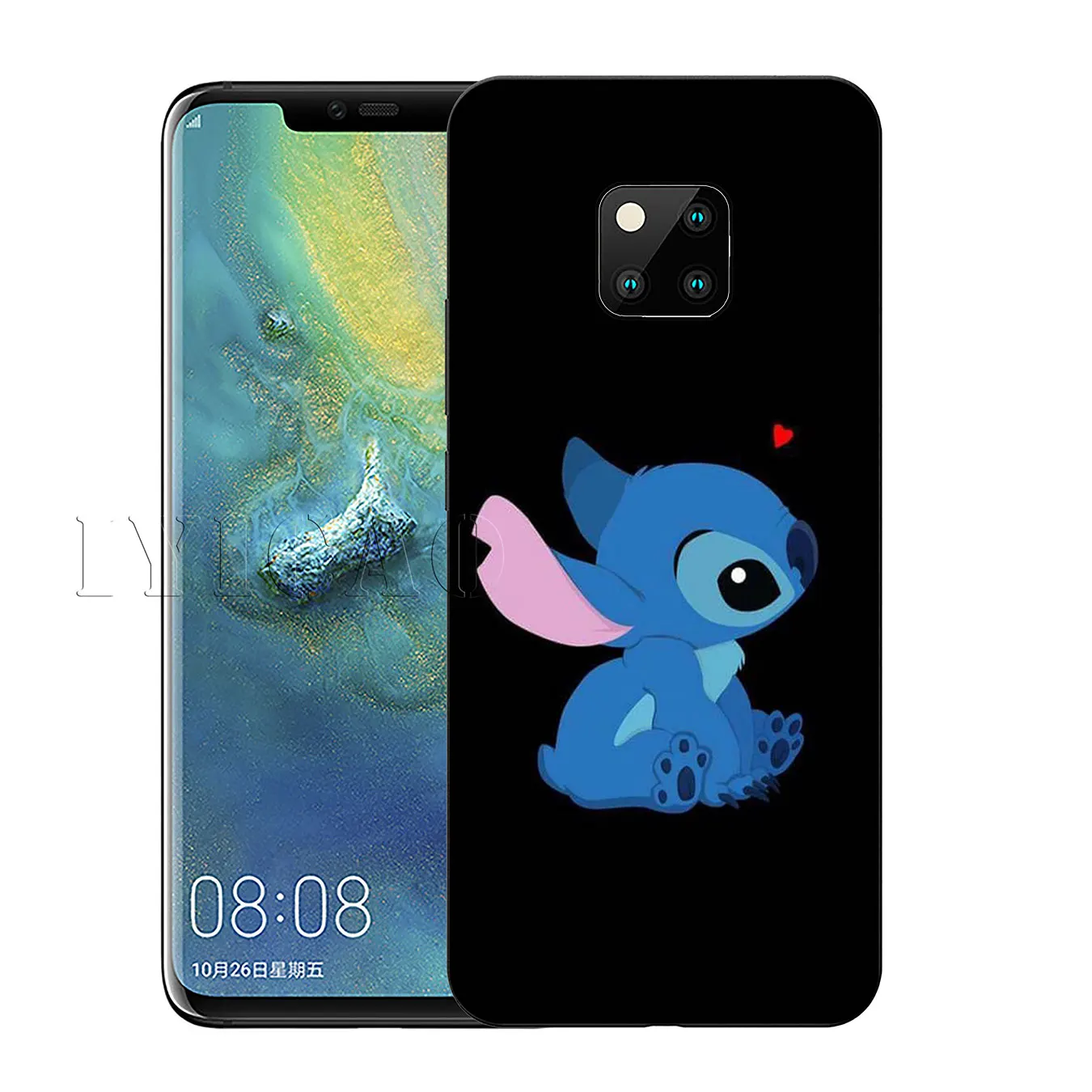 IYICAO милые мультфильм Стич силиконовый мягкий чехол для huawei Nova 3 3i 2i коврики 20 10 Pro