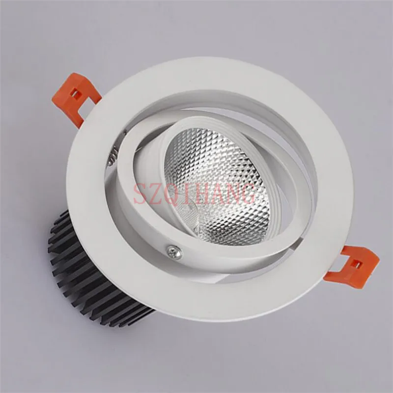 AC90 260V Ресторан отеля engineering10W/15W/25W Dimmable Светодиодный прожектор COB настенный