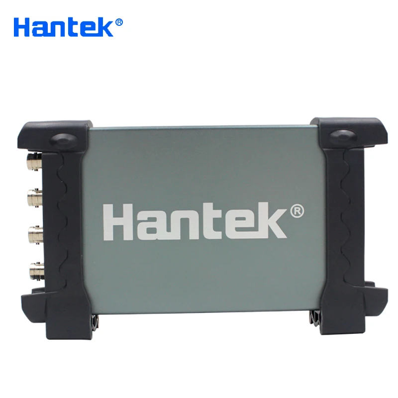 Hantek автомобильный осциллограф 6204BE 4 канала 200 МГц портативный USB ПК Osciloscopio