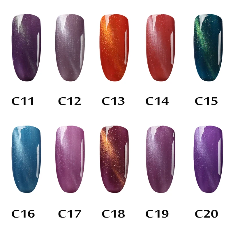 Gelfavor 3D эффект магнит палка для Cat Eye гель лак ногтей 9 моделей волшебный Stick