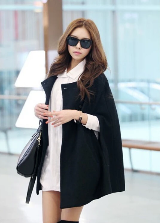 Модное свободное шерстяное пальто в новом стиле 2018 длинное шаль для беременных