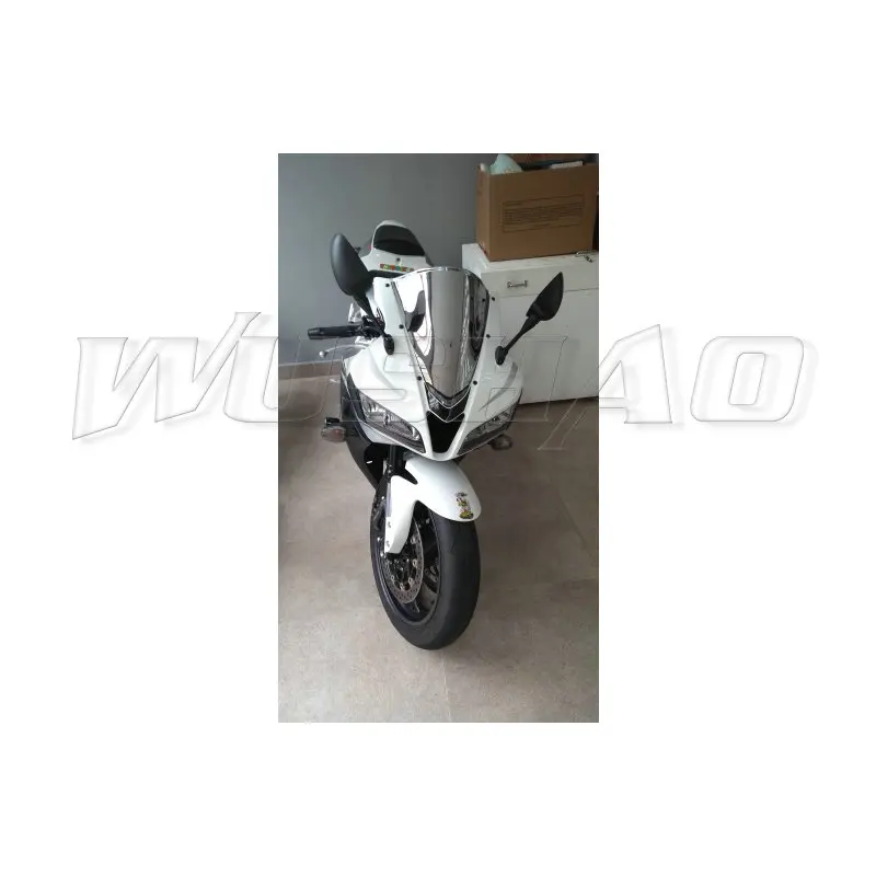 Motorcycle Double Bubble Windshield WindScreen Screen For 2007 2008 2009 2010 2011 2012 Honda CBR600RR F5 CBR 600 RR Black | Автомобили и