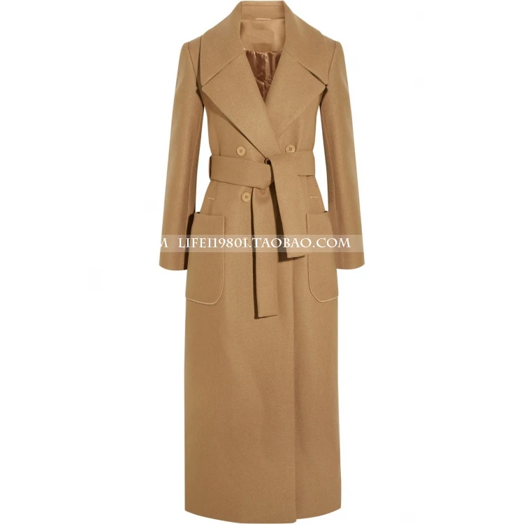Casaco Feminino,, UK, для женщин, плюс размер, осень, зима, Cassic, простое, шерстяное, макси, длинное пальто, женский халат, верхняя одежда, manteau femme za