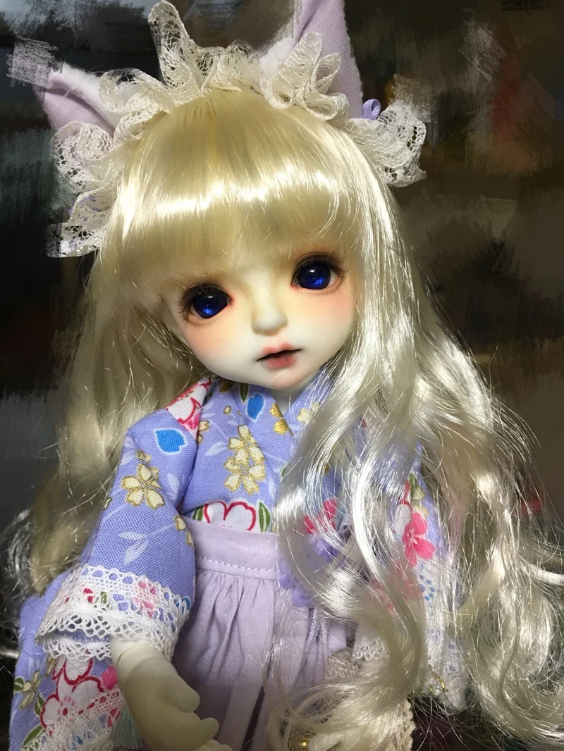 

D01-P501 children toy 1/3 1/4 1/6 Doll BJD/SD Accessories 14mm 16mm Innocent series of glass eyesball blue 1pair
