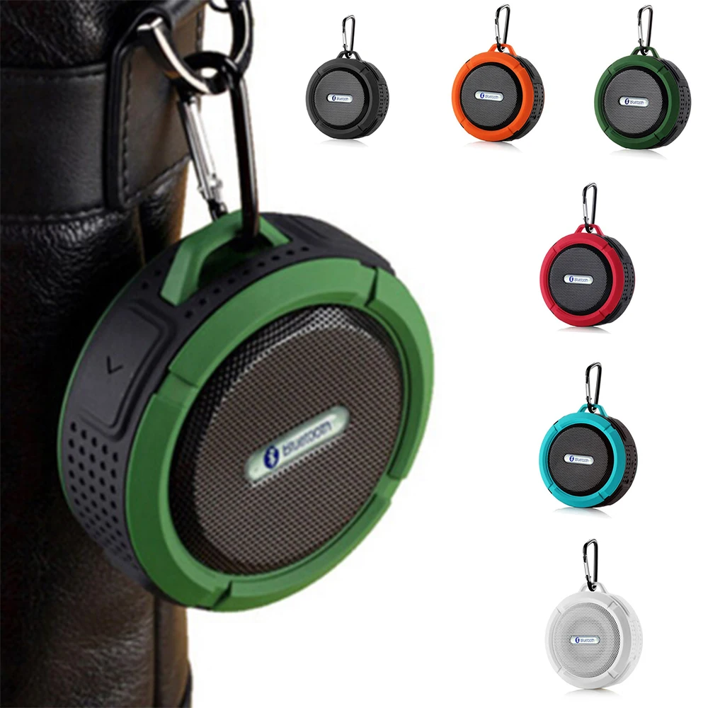 Портативный Беспроводной Динамик мини C6 стерео Bluetooth Водонепроницаемый IP 65