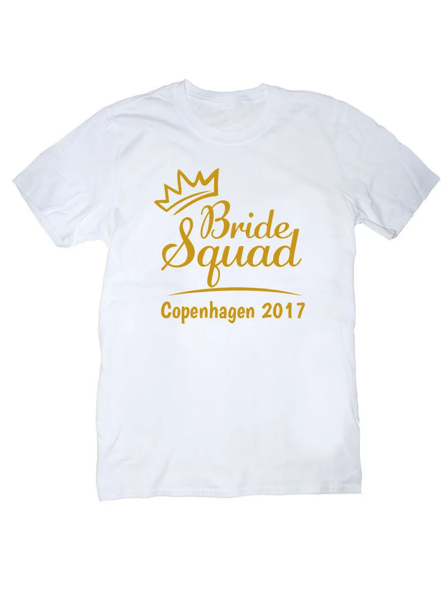 Women Tops Hen Do Party Bride Tribe 2019 T-shirt Ladies Female Gifts Dropshipping | Женская одежда