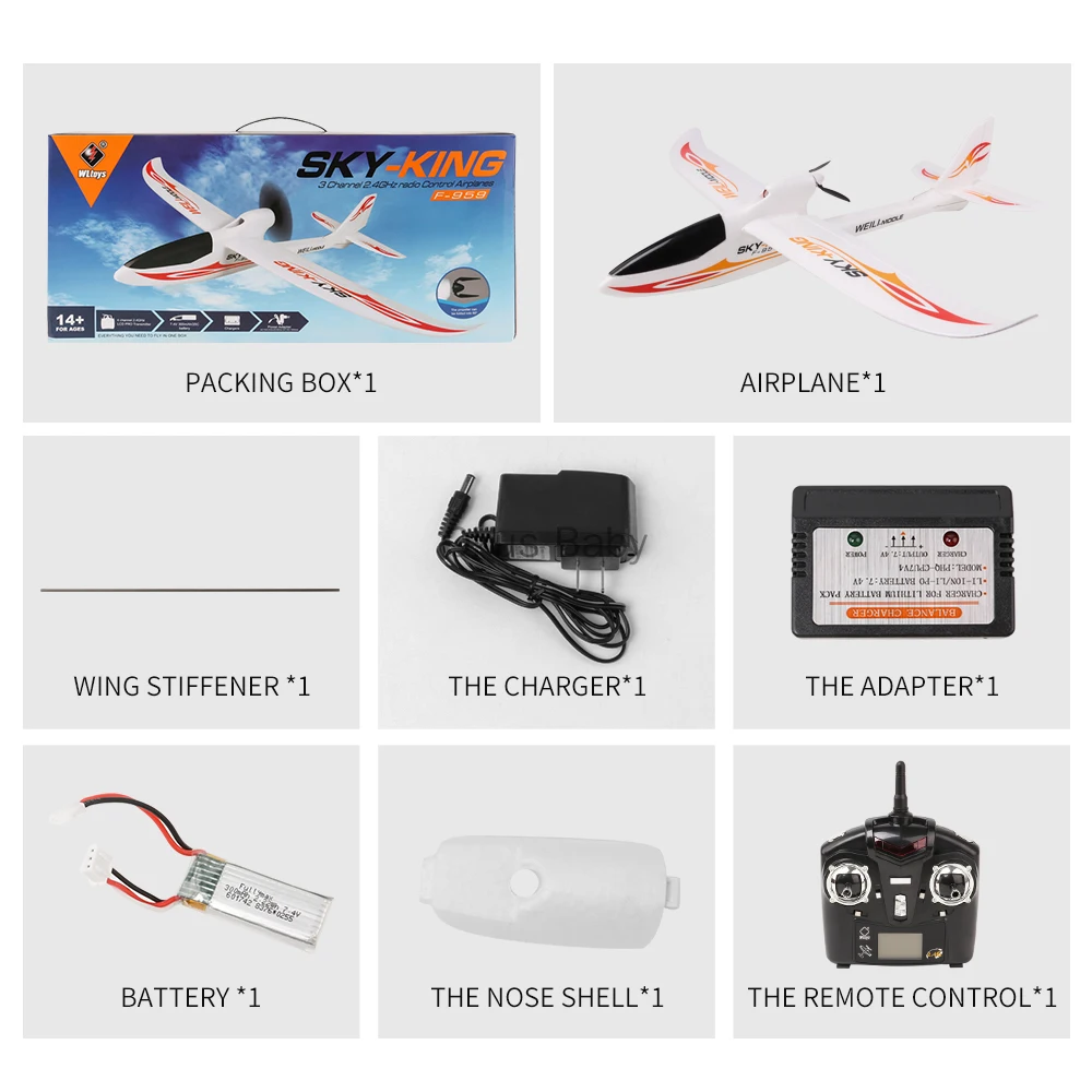 Совершенно новый 2 4G 3Ch RC самолет с фиксированным крыльем уличные игрушки Дрон для