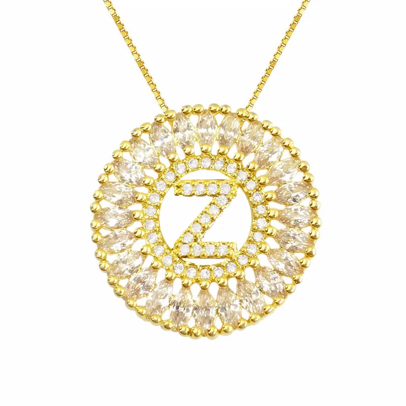Модное ожерелье подвеска omfun сделай сам с буквами Z A B C D E F G H I J K L M N O P Q S T U V W X Y Z|collar