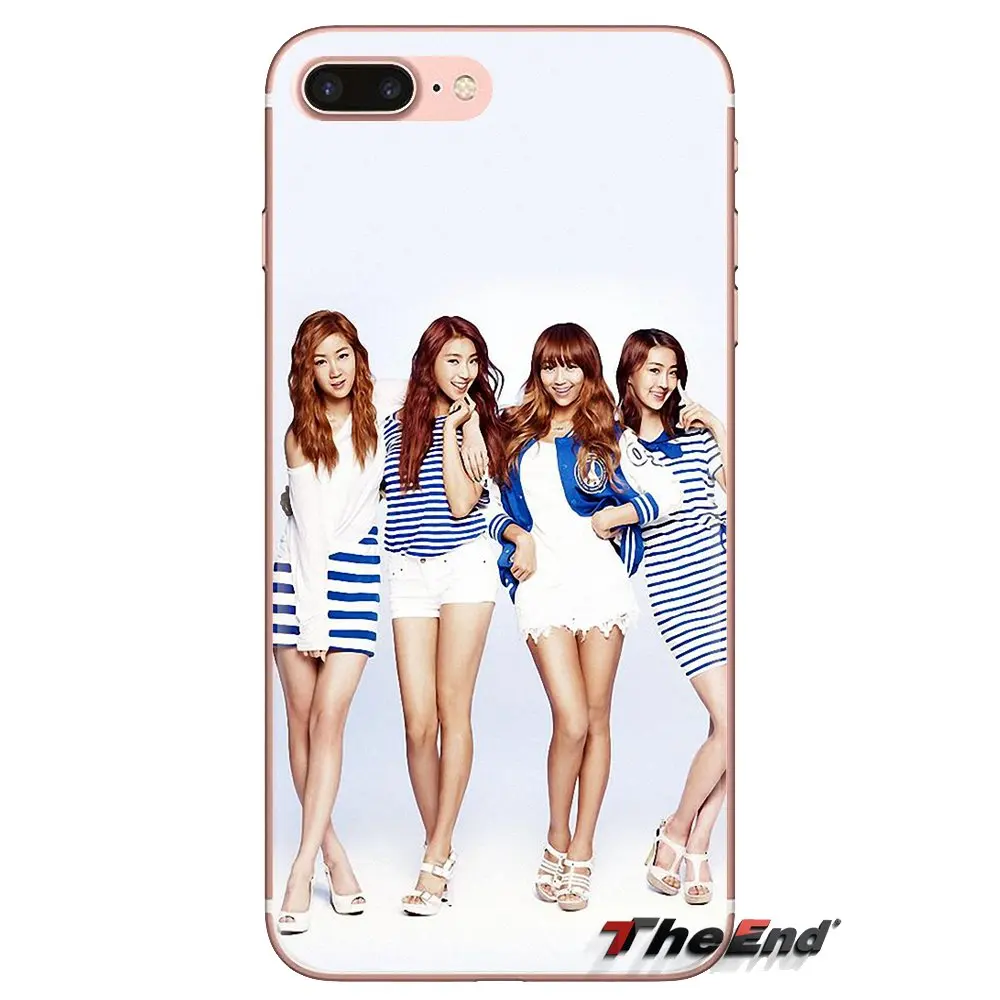 SISTAR K-pop постер для девочек прозрачное мягкое покрытие кожи Xiaomi Redmi 4A S2 Note 3 3S 4 4X 5 Plus