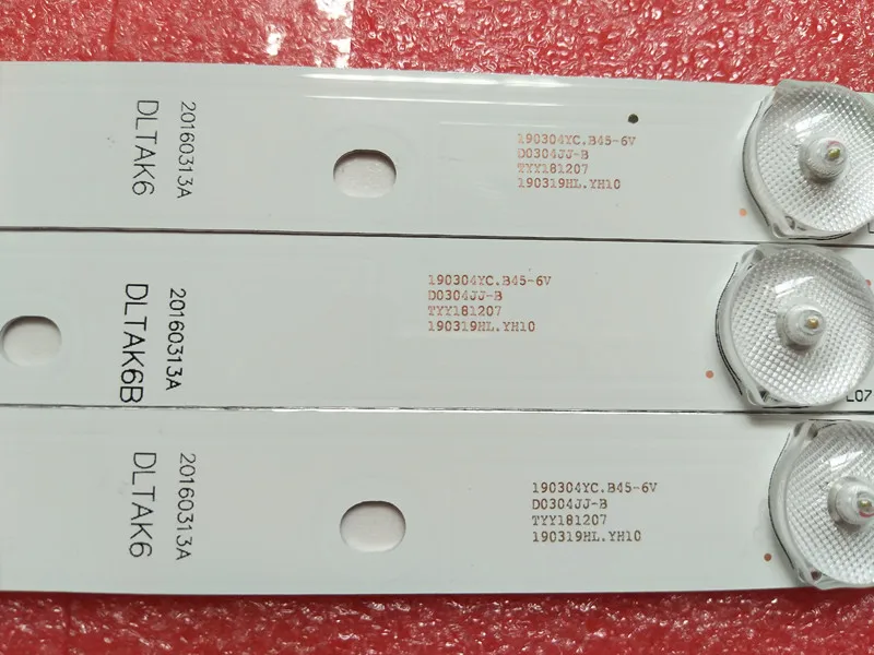 Светодиодный подсветка полосы лампы для акаи AKTV432 JS-D-JP4320-091EC JS-D-JP4320-081EC E43F2000 D43-F2000 |