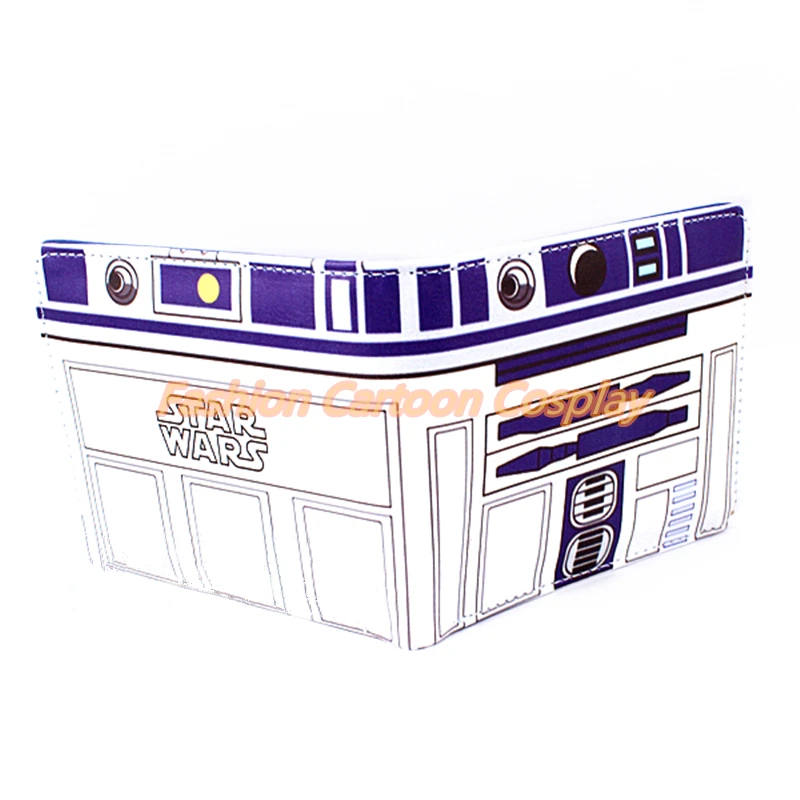 Star Wars Женские Кошельки R2 D2 Двойные кошелек bi fold кошельки бренд Для мужчин
