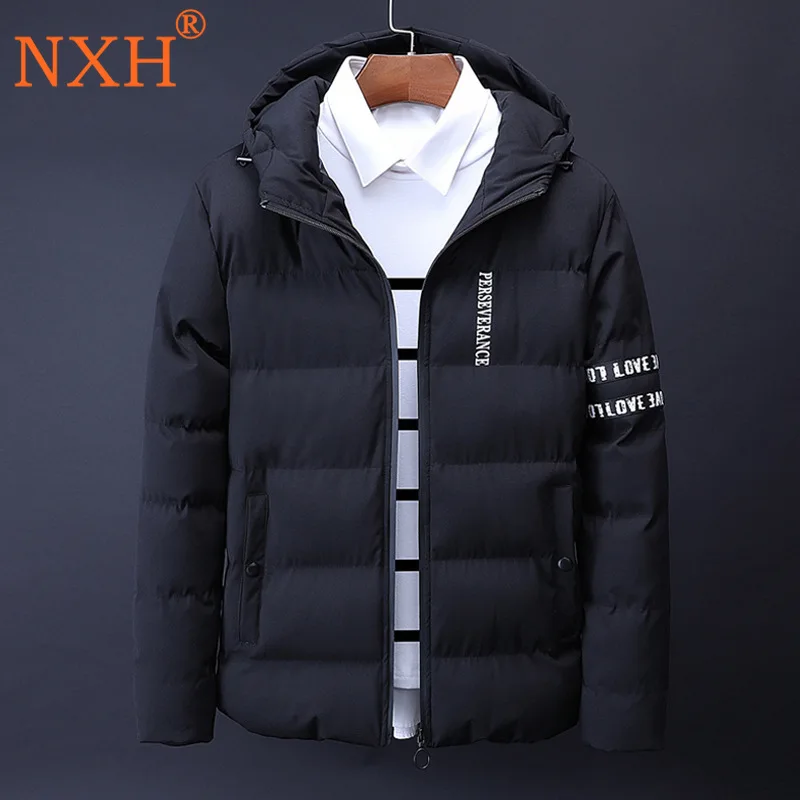 NXH 2019 большой размер 7XL Мужская Зимняя Толстая куртка пальто мужские парки