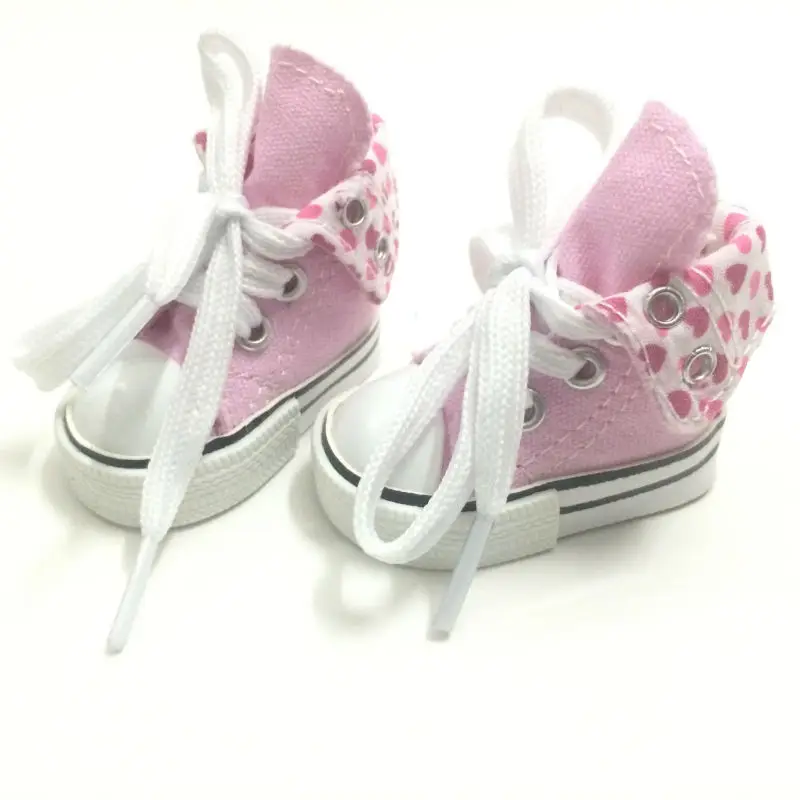 6CM BJD Doll Shoes for Paola Reina Dolls 12-13'' 1/3 Footwear Sports Canvas Accessories 2 Pair/Lot | Игрушки и хобби