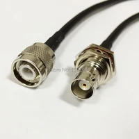 new tnc male plug switch bnc female jack pigtail cable rg58 wholesale fast ship 50cm 20adapter