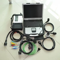 mb star diagnostic auto scanner sd connect c5 with second hand laptop cf 30 cf30 480gb ssd software 2021 03v alldata set ready