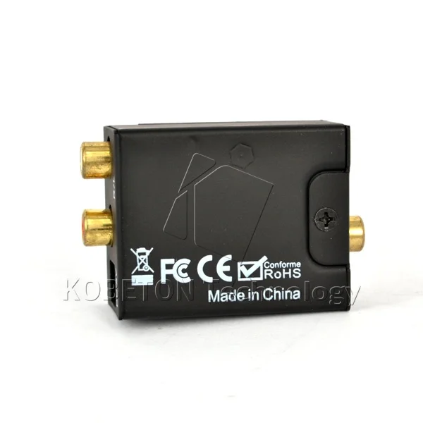 Kebidu Аналоговый Цифровой аудио конвертер коаксиальный RCA Toslink оптический |