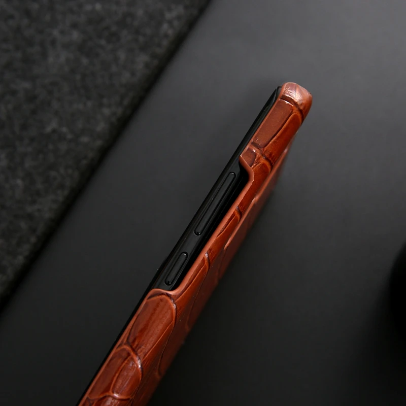 Чехол из натуральной крокодиловой кожи для Huawei P30 Pro защитный чехол накладка P20 Mate