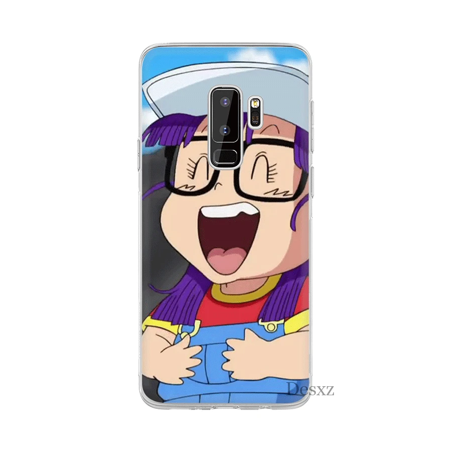 Чехол для телефона Desxz DRAGON BALL Arale Samsung Galaxy S3 S4 S5 S6 S7 Edge S8 S9 S10 Plus S10e жесткий защитный