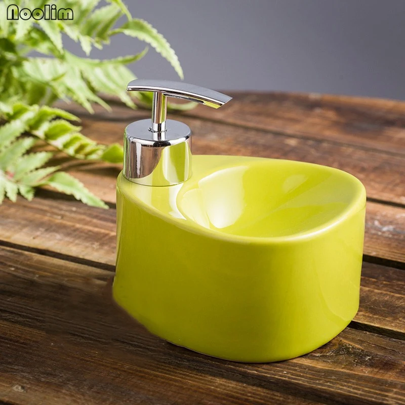 NOOLIM керамический диспенсер для жидкого мыла ванной дома отеля контейнер