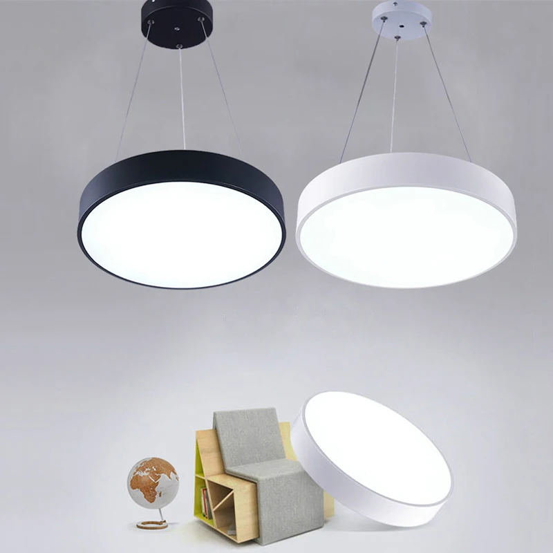 Diameter 400mm Modern round pendant light office/factory/home/bedroom &amp dinning room restaurant | Лампы и освещение