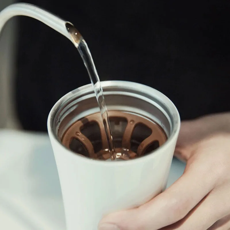 Xiaomi KissKissFish Moka чашка кофе фильтр в форме рыбы кофе капельница пищевой материал ультратонкий фильтр большой емкости