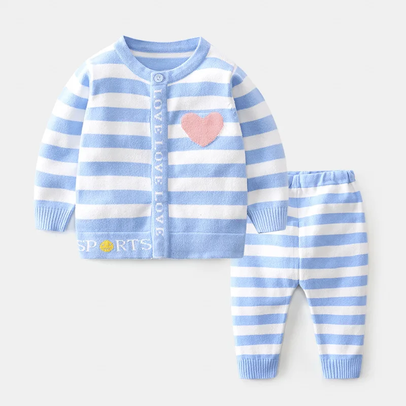 Комплект из 2 предметов для маленьких мальчиков шерстяной вязаный хлопковый