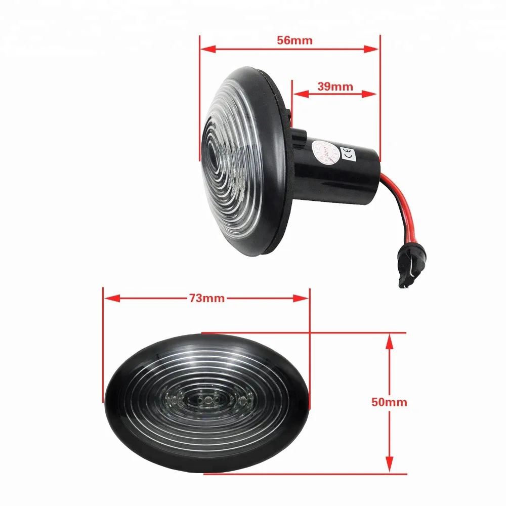 Светодиодные боковые габаритные фонари для Mini COOPER R56 R57 R58 R59 R55 Светодиодная лампа