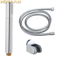 hot selling free shipping hand shower set solid brass hand shower 1 5m stainless steel shower hose holder shower accessory