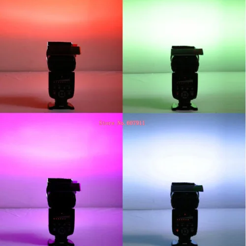 10 комплектов 12 шт. Strobist вспышка цветная карта диффузор Освещение Гель