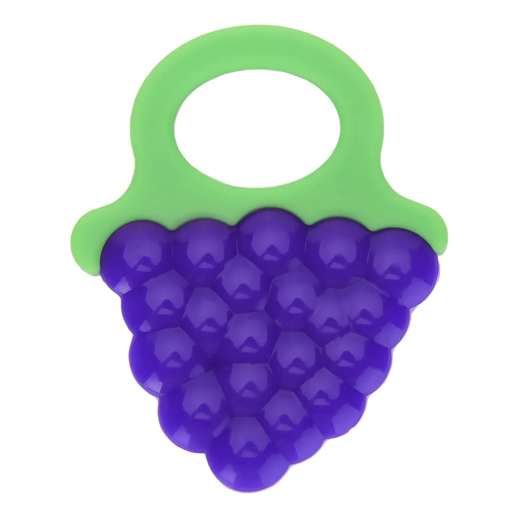 New Safety Fruit Baby Teether Teething Toothbrush Stick Chews Rings Hygiene Toys Dental Care A005-50 | Мать и ребенок