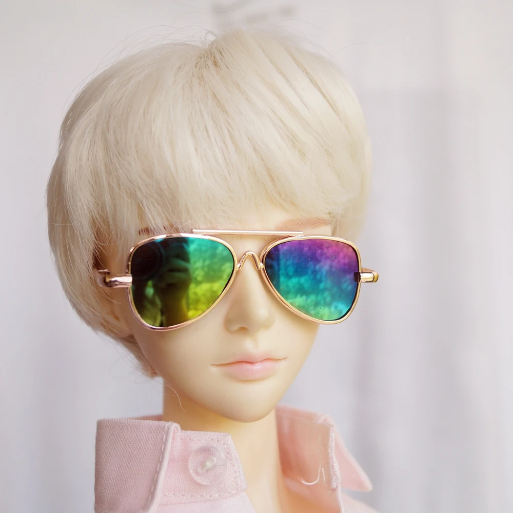 BJD разноцветные солнцезащитные очки Harley Bookman Prop для 1/3 24 &quot60 см SD SD17 70 DD DOD DK Volks Doll
