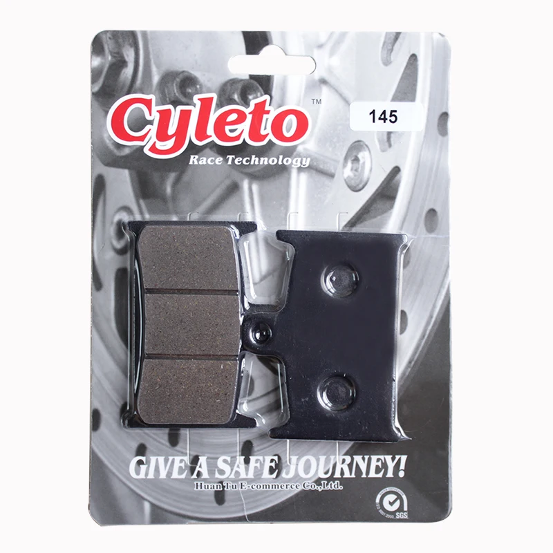 Cyleto передние тормозные колодки для мотоциклов SUZUKI GSXR 1100 GSXR1100 1989 1996 GSF1200 Bandit 2000 GSF