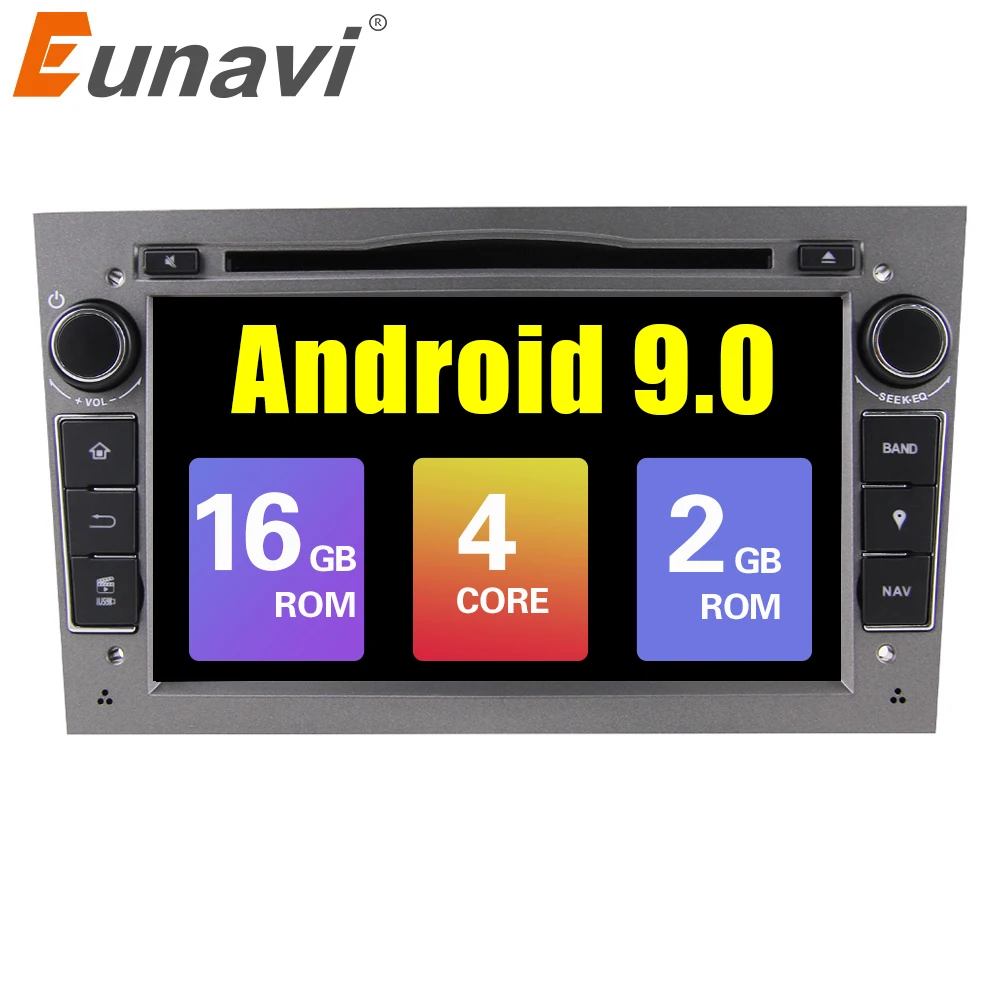 Android 9 Авторадио 2 Din автомобильный DVD GPS навигация для Opel Astra H G J Antara vectra c b Vivaro astra corsa