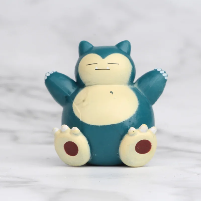 5 шт./компл. Kabigon Snorlax Kawaii стили Фигурки игрушки|Игровые фигурки и трансформеры| |