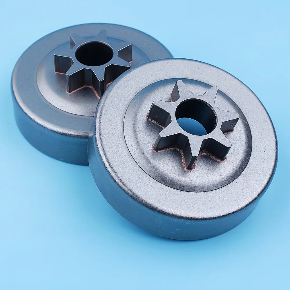 

2 шт 325 "-7T клатч цепь барабана звездочки для Husqvarna 36-41 136 137 141 142 партнер 350 бензопила запасная часть 530069342 Новый