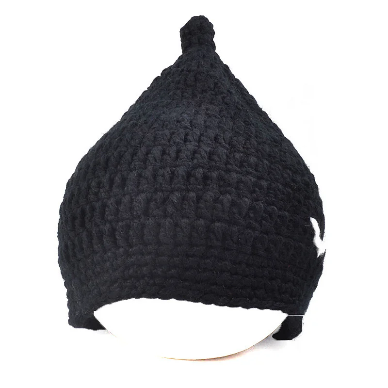 Зимние теплые забавные вечерние шапочки бини Chapeau Gorros De Lana с большими глазами рот
