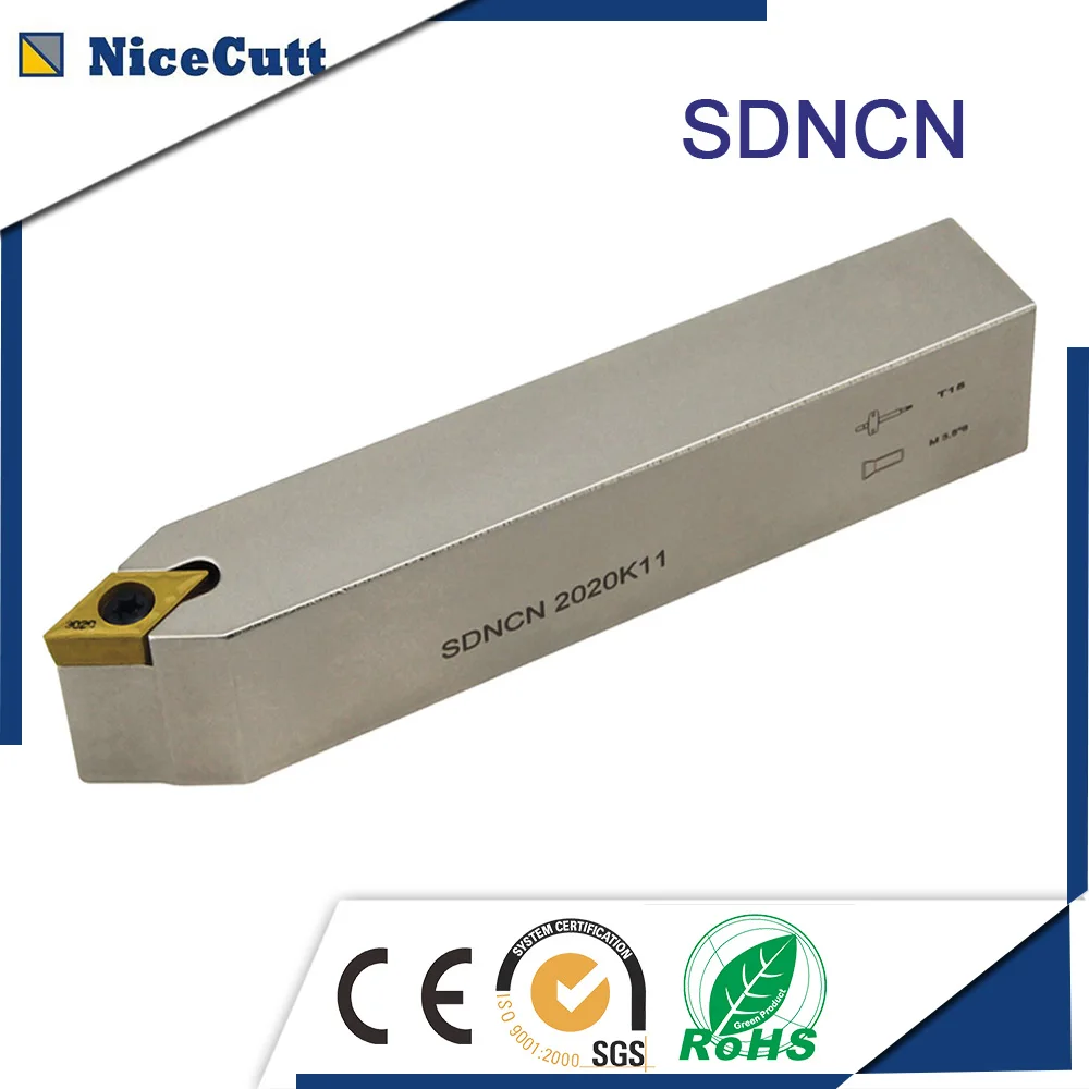 Nicecutt SDNCNExternal Токарные Инструменты держатель металлические инструменты режущие лезвия токарный станок резак для токарной вставки DCMT