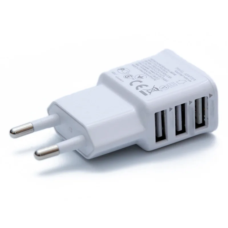 5 в 2A 3 порта USB настенный для путешествий походная Зарядка телефона адаптер Iphone 7 6
