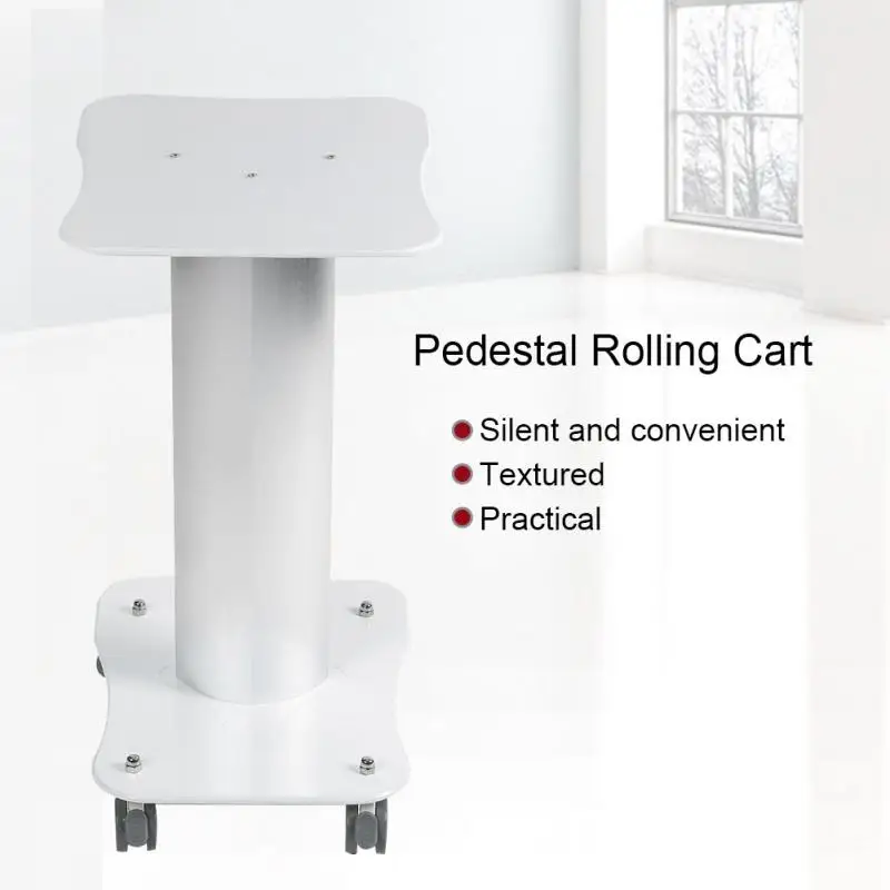 Professional Salon Trolley Pedestal Rolling Cart Wheel Aluminum Stand for Skin Care beauty equipment hairdresser salon | Красота и