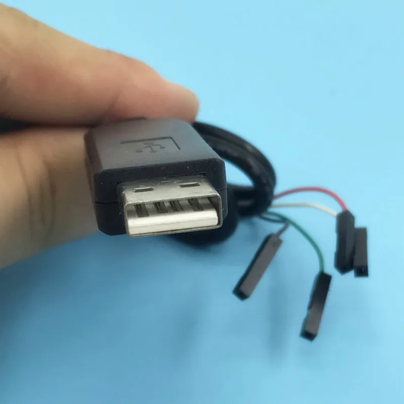 Бесплатно SJHIPPIONG! Новый 2 шт. USB к UART TTL USB-COM Кабель адаптер модуль PL2303HX конвертера |