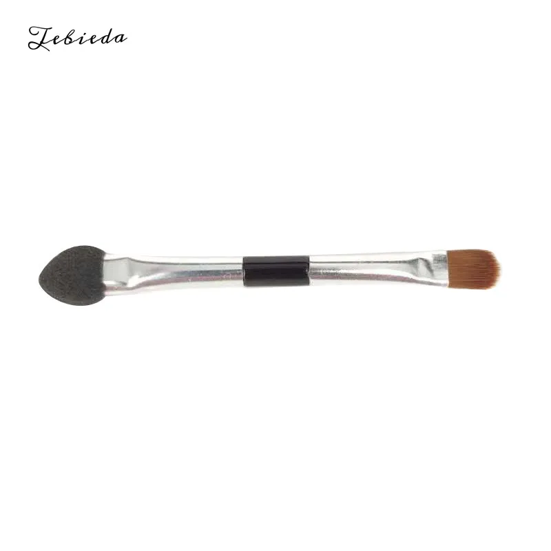 Tebieda, 4 шт., мини, двойная головка, кисть для бровей, короткая, портативная, мягкая, насадка для бровей, инструмент для макияжа, начинающая щеточка спиральная для ресниц, кисть