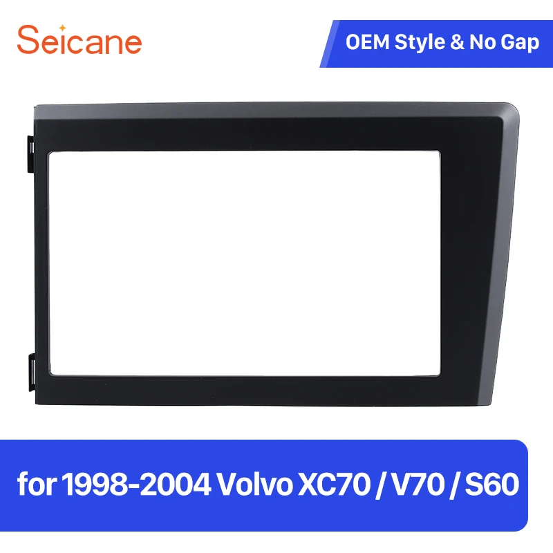 Seicane 2Din 173*98 мм автомобильный радиоприемник DVD панель обшивка приборная для Volvo XC70