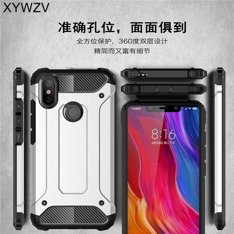 Чехол для Xiaomi Mi 8 SE защитный резиновый пластиковый жесткий чехол задней панели
