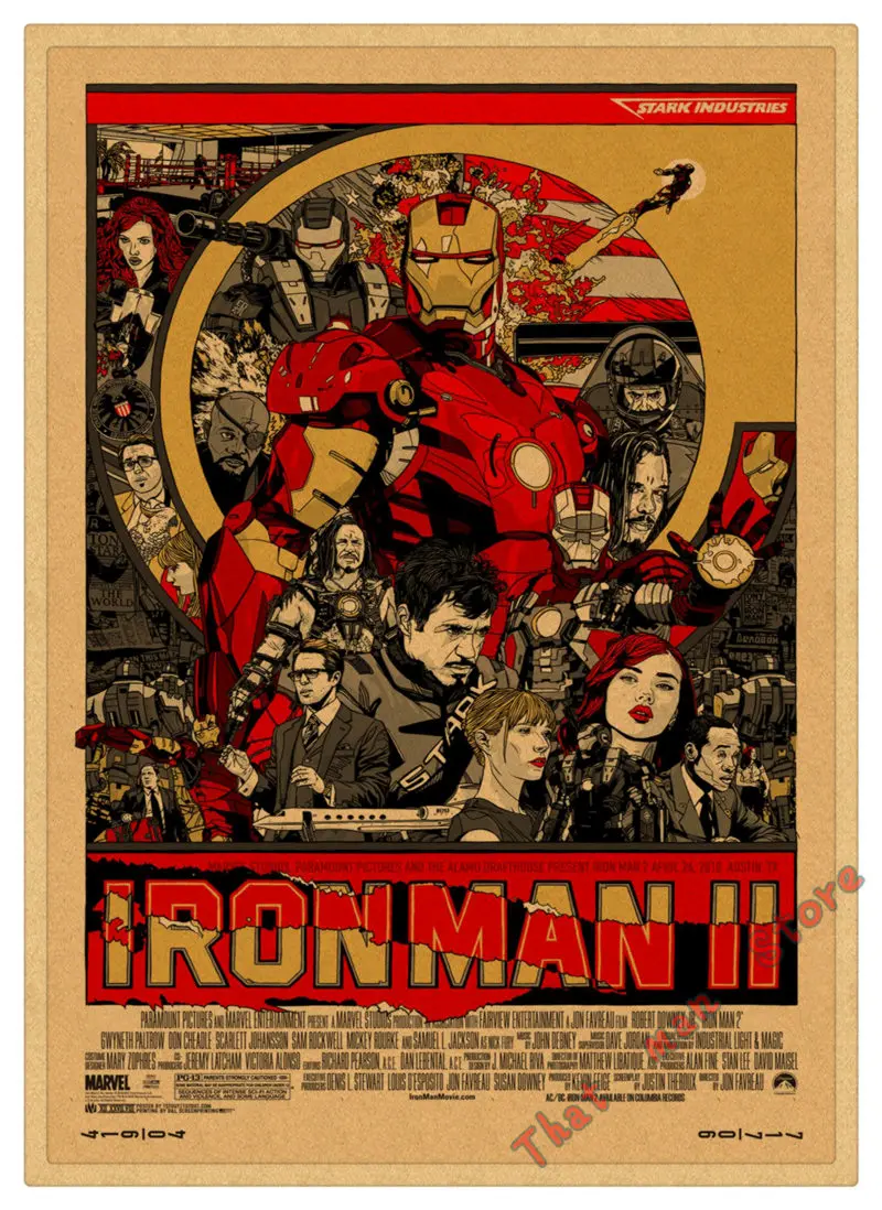 Фильм Marvel/Мстители/стражи галактики/фильм плакат декоративной живописи БАР стикер стены крафт бумага Плакат 42*30 см