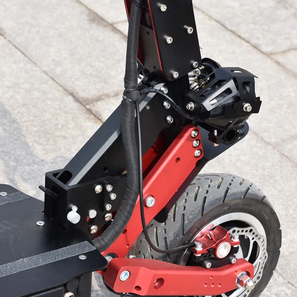 Новейший fat tire двойной мотор складной 3200 Вт 60 в электрический скутер 2000 с сиденьем