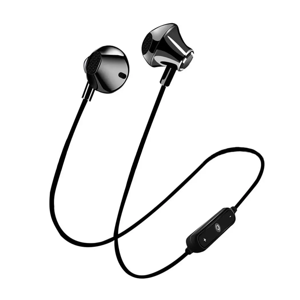 Удобная гарнитура беспроводные наушники Bluetooth спортивные беговые стерео с