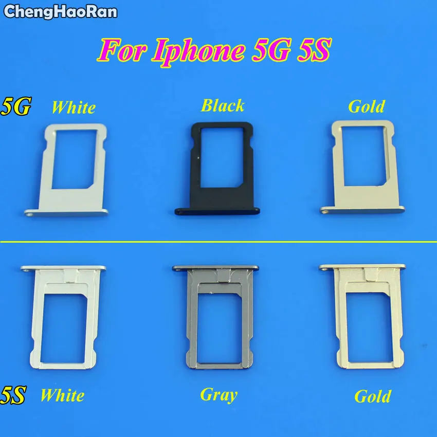 ChengHaoRan 1 шт. держатель для Micro SIM карты слот лотка iphone 5 5G сменная часть разъем