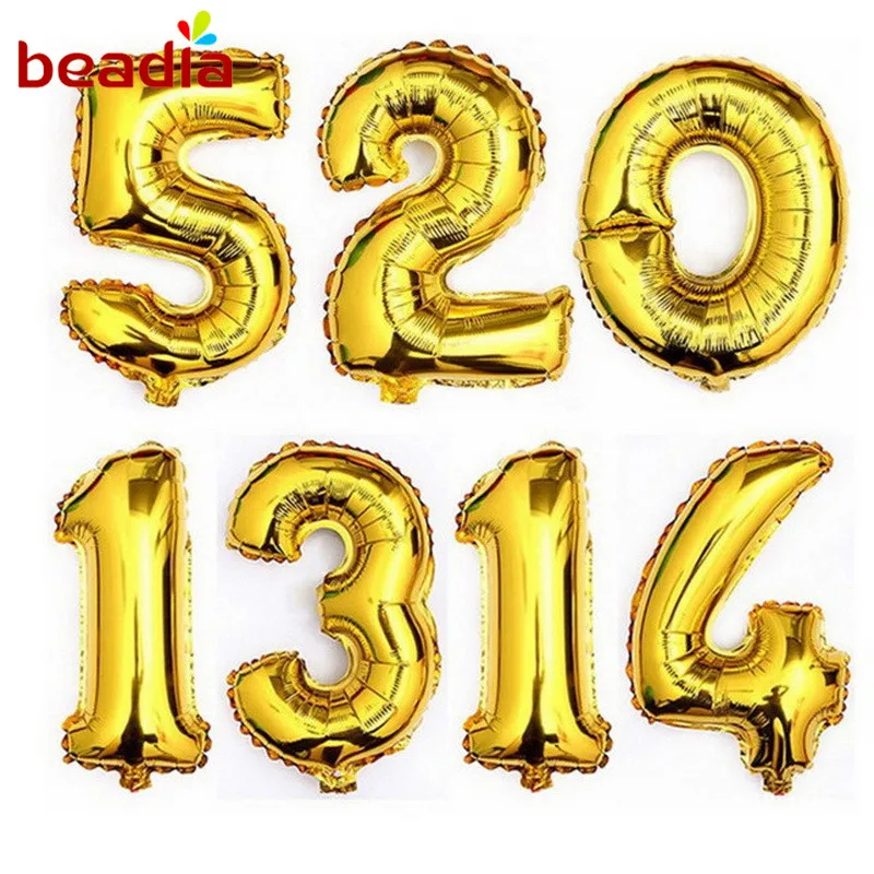 Золотистые и Серебристые фольгированные воздушные шары 32 дюйма|foil balloons|foil balloons