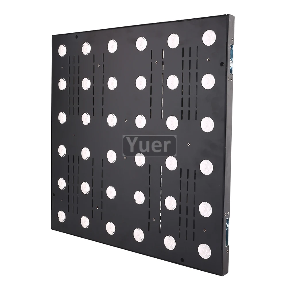 Новый 36x3W RGB светодиодный плоский прожектор матричный светильник DMX звуковой